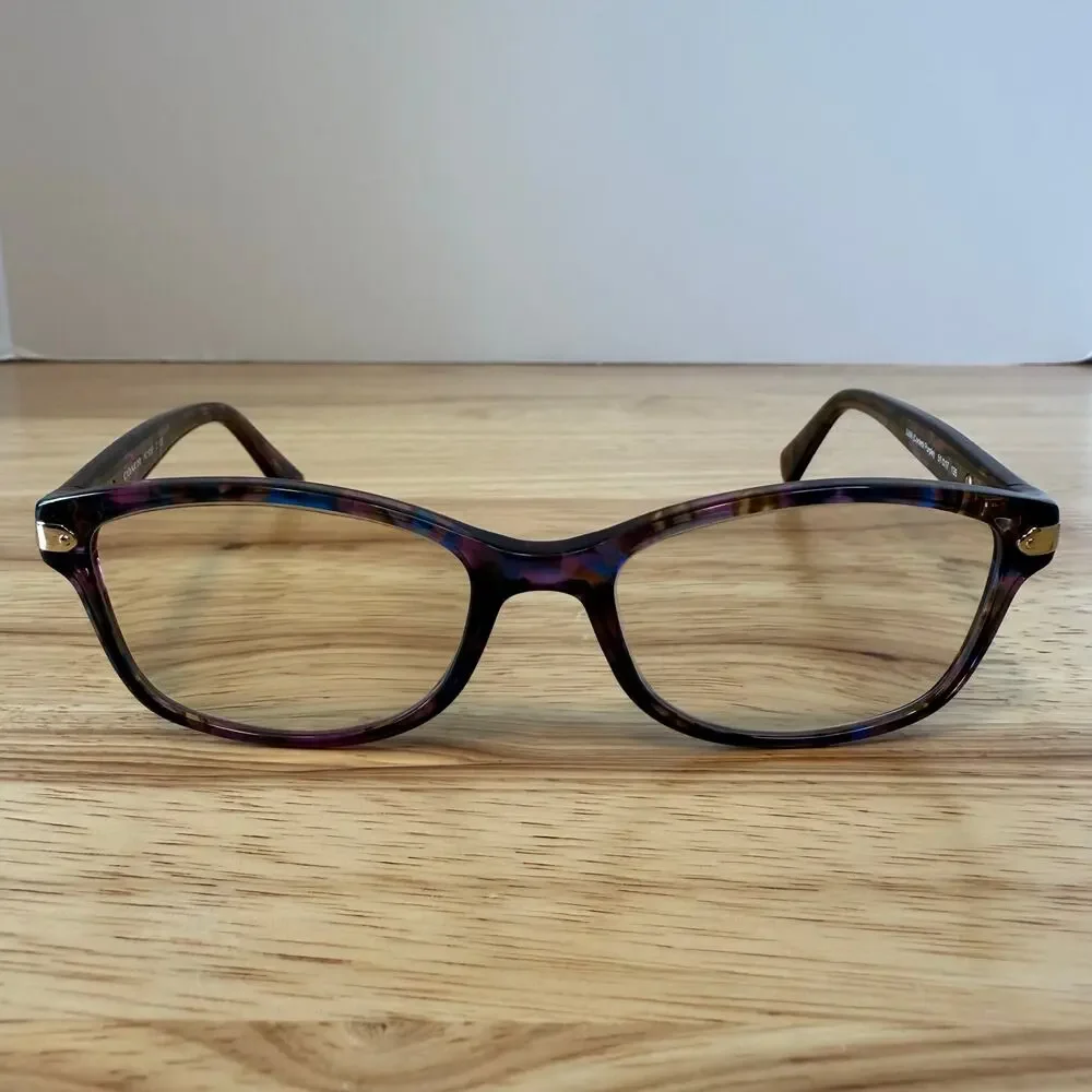 Coach HC6065Z 5288 Eyeglass Frames Confetti Purple 51-17-135 RX-Ready Glasses - Picture 2 of 11